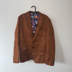 Gianni Feraud brown suit jacket